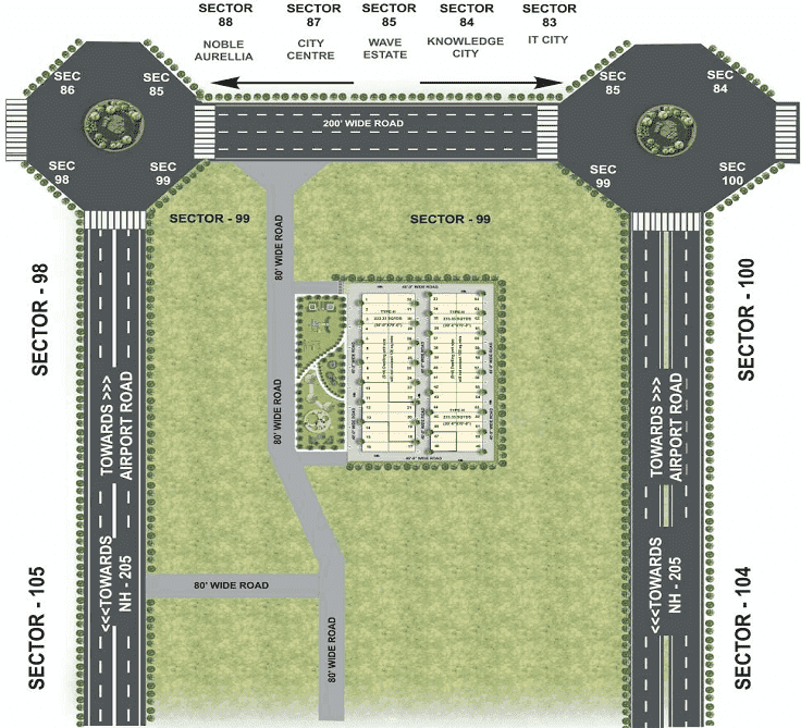 site plan noble willasa